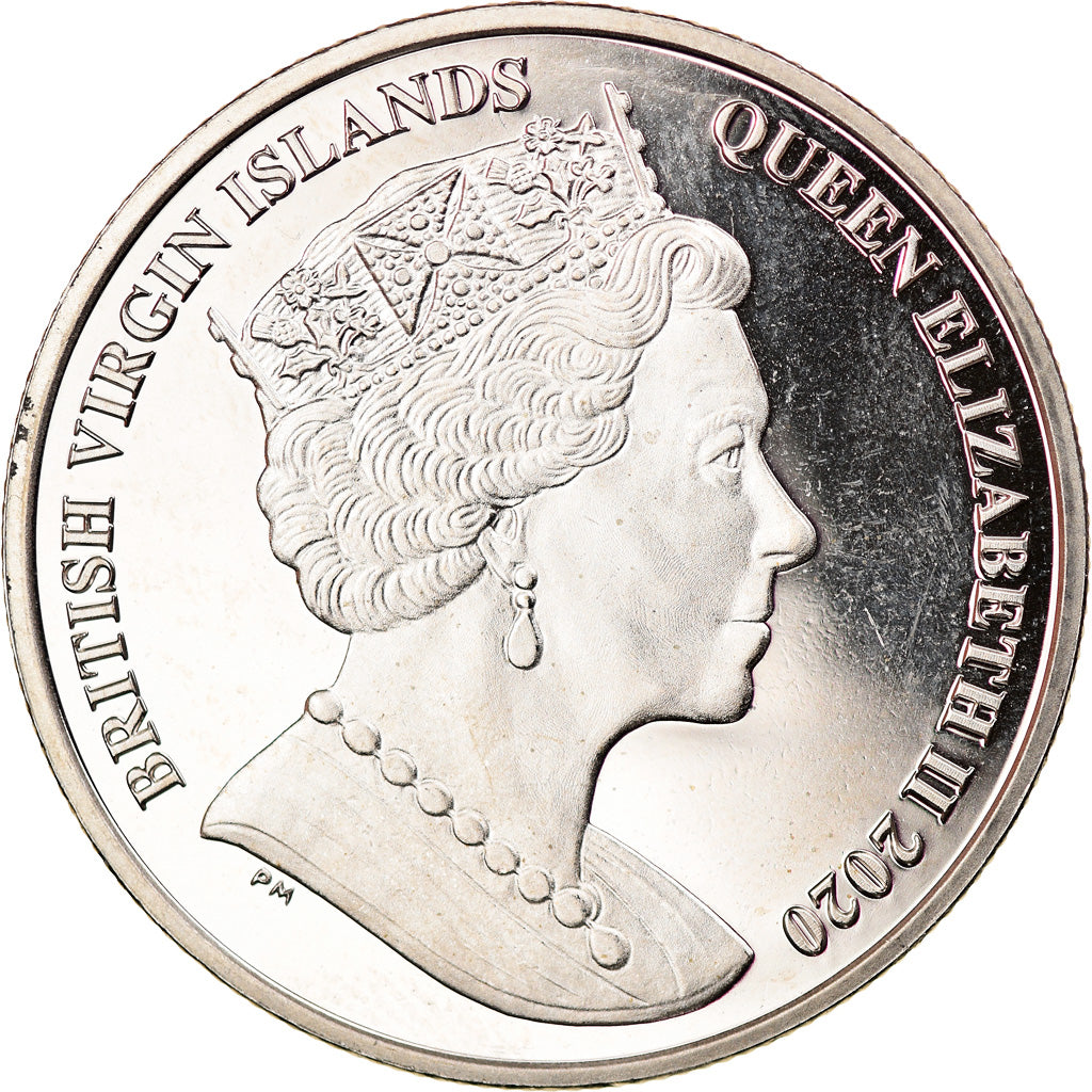 Coin, BRITISH VIRGIN ISLANDS, Dollar, 2020, Franklin Mint, Mayflower, MS(63)