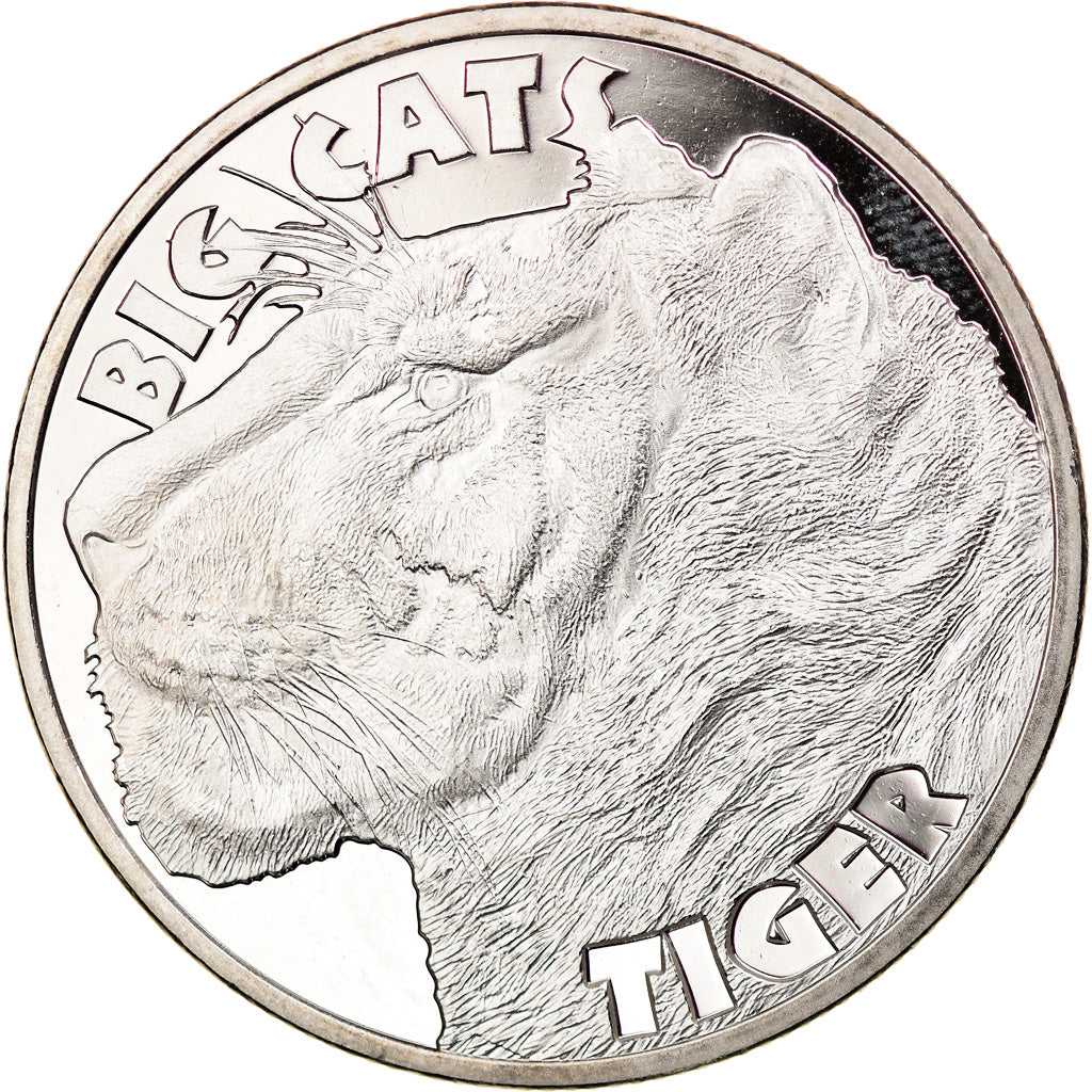 Coin, Sierra Leone, Dollar, 2020, British Royal Mint, Félins - Tigre, MS(63)