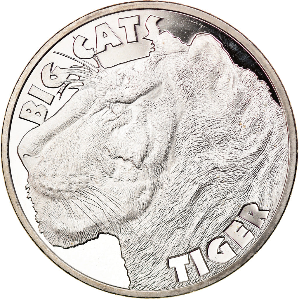 Monnaie, Sierra Leone, Dollar, 2020, British Royal Mint, Félins - Tigre, SPL