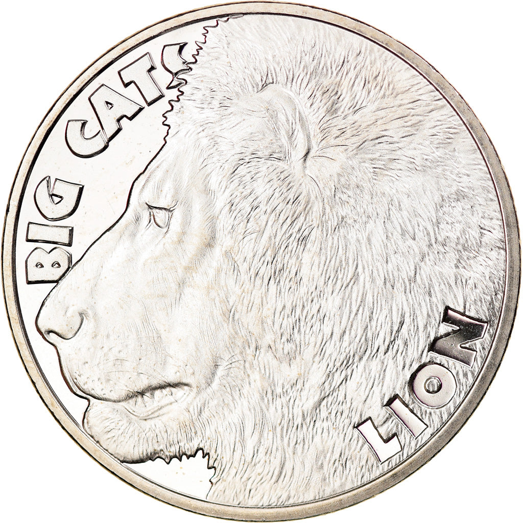 Coin, Sierra Leone, Dollar, 2020, British Royal Mint, Félins - Lion, MS(63)