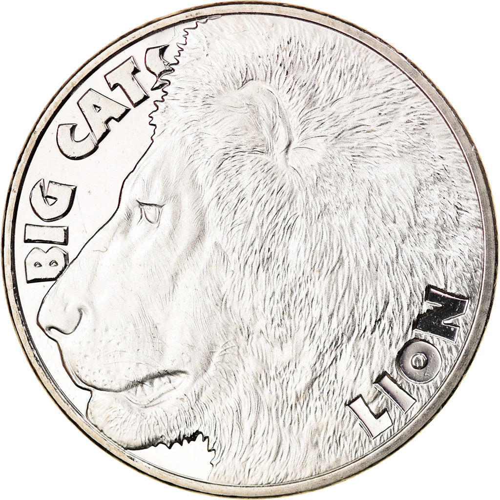 Coin, Sierra Leone, Dollar, 2020, British Royal Mint, Félins - Lion, MS(63)