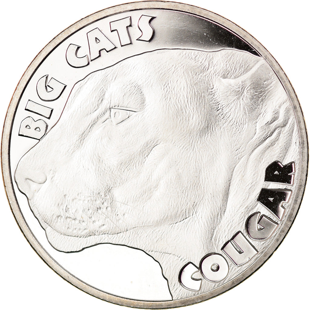 Moneta, Sierra Leone, Dollar, 2020, British Royal Mint, Félins - Cougar, SPL