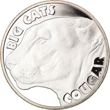 Moneta, Sierra Leone, Dollar, 2020, British Royal Mint, Félins - Cougar, SPL