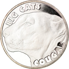 Coin, Sierra Leone, Dollar, 2020, British Royal Mint, Félins - Cougar, MS(63)