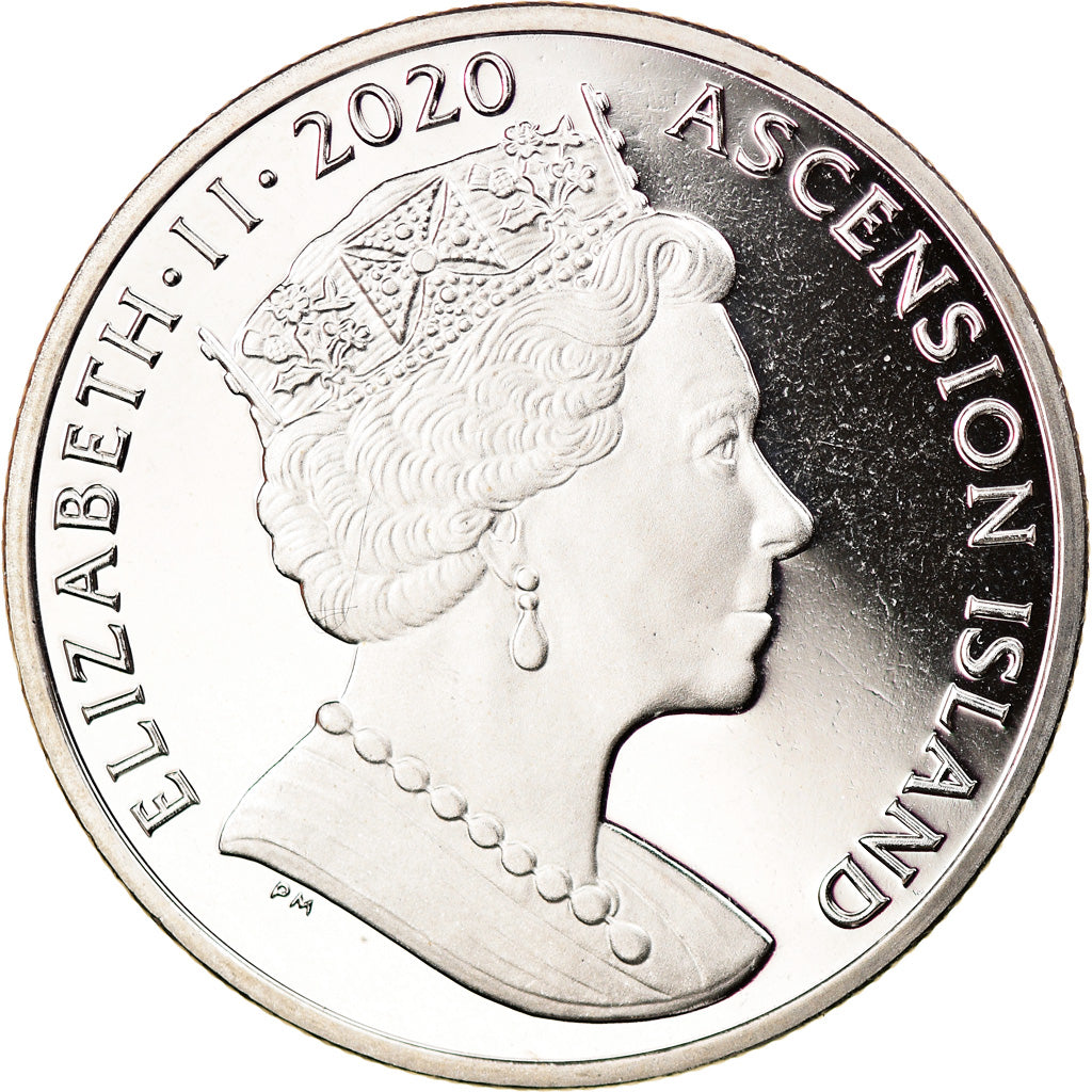 Coin, SAINT HELENA & ASCENSION, Crown, 2020, British Royal Mint, Mr Scrooge