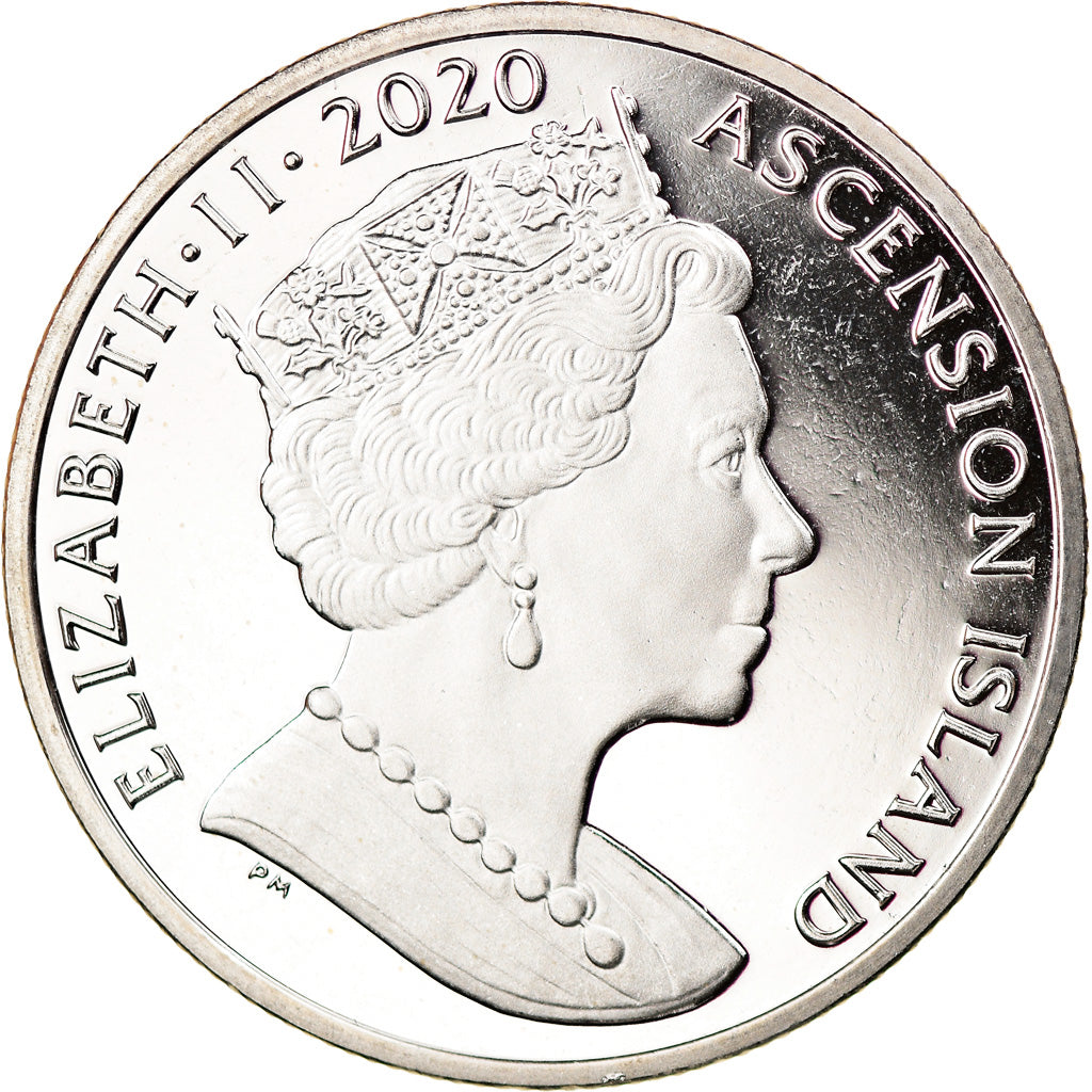 Coin, SAINT HELENA & ASCENSION, Crown, 2020, British Royal Mint, Mr Scrooge