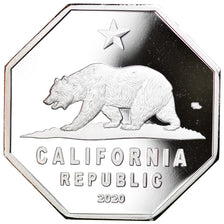 Monnaie, États-Unis, 20 Dollars, 2020, U.S. Mint, Californie - Parc national de