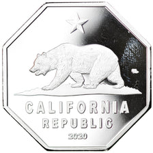 Monnaie, États-Unis, 20 Dollars, 2020, U.S. Mint, Californie - Parc national de