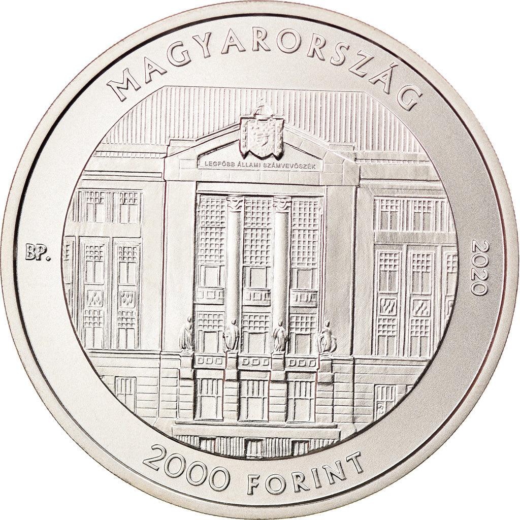 Munten, Hongarije, 2000 Forint, 2020, Budapest, Cour des Comptes, UNC-
