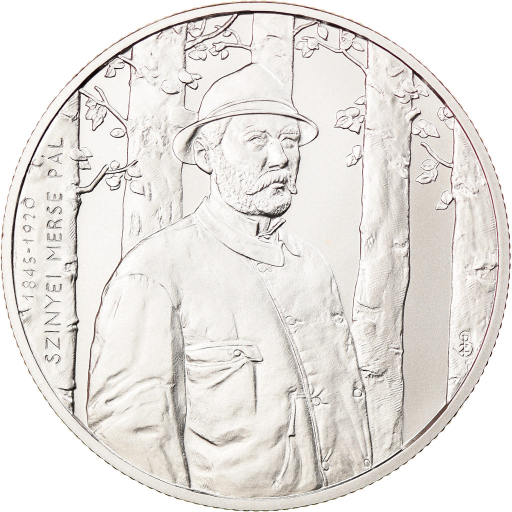 Moeda, Hungria, 2000 Forint, 2020, Budapest, Pál Szinyei Merse, MS(63)