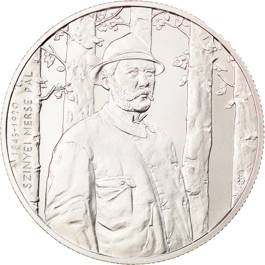 Moeda, Hungria, 2000 Forint, 2020, Budapest, Pál Szinyei Merse, MS(63)