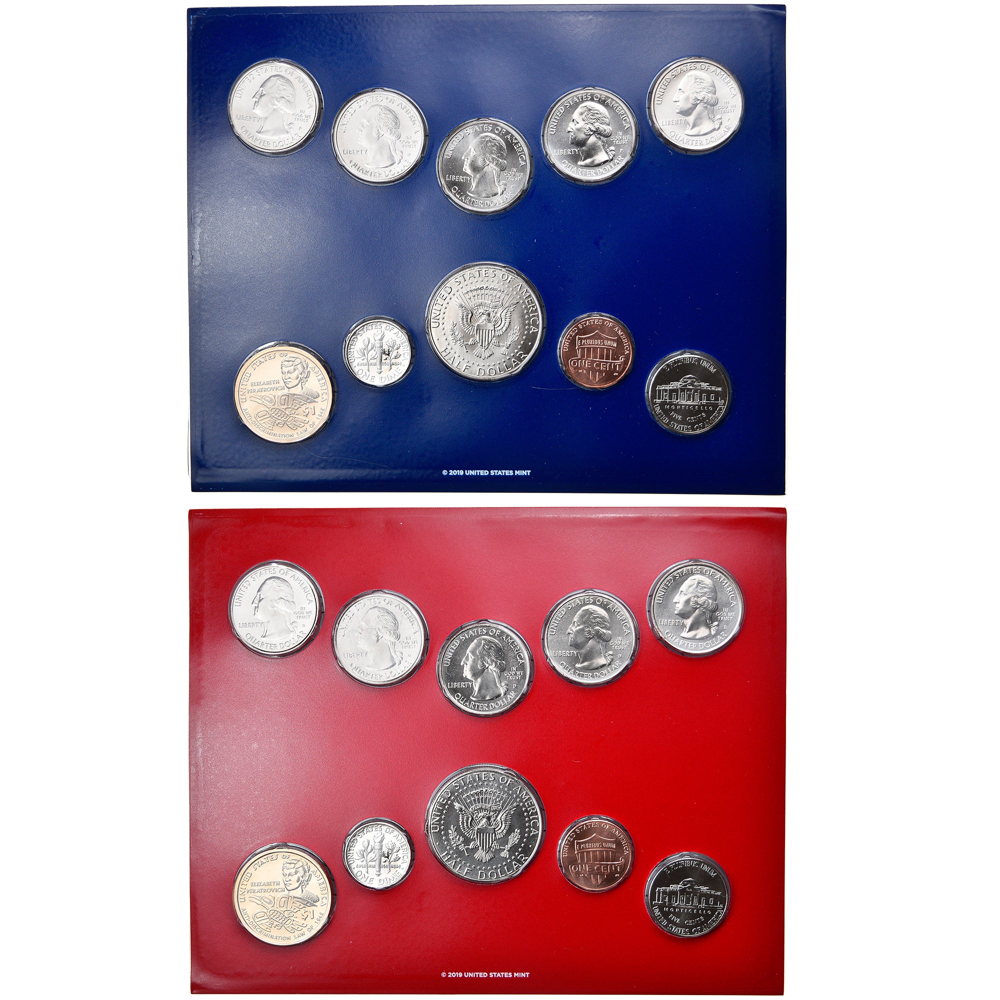 Moneta, Stati Uniti, Set, 2020, cent to dollar, SPL, N.C.