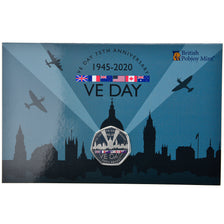 Monnaie, Gibraltar, 50 Pence, 2020, VE Day, SPL, Cupro-nickel