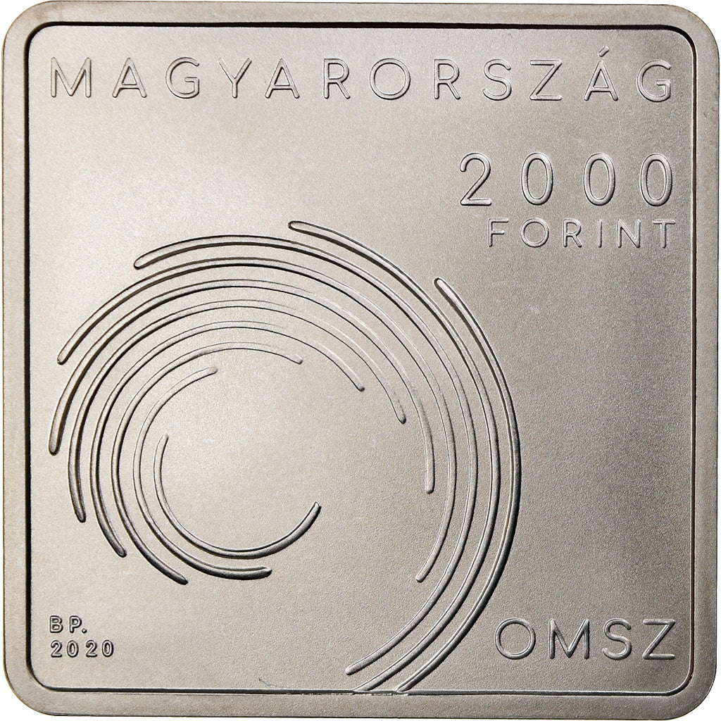 Coin, Hungary, 2000 Forint, 2020, Budapest, Service météorologique national