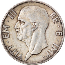 Moneta, Italia, Vittorio Emanuele III, 5 Lire, 1936, Rome, BB, Argento, KM:79