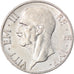 Moeda, Itália, Vittorio Emanuele III, 5 Lire, 1937, Rome, AU(55-58), Prata