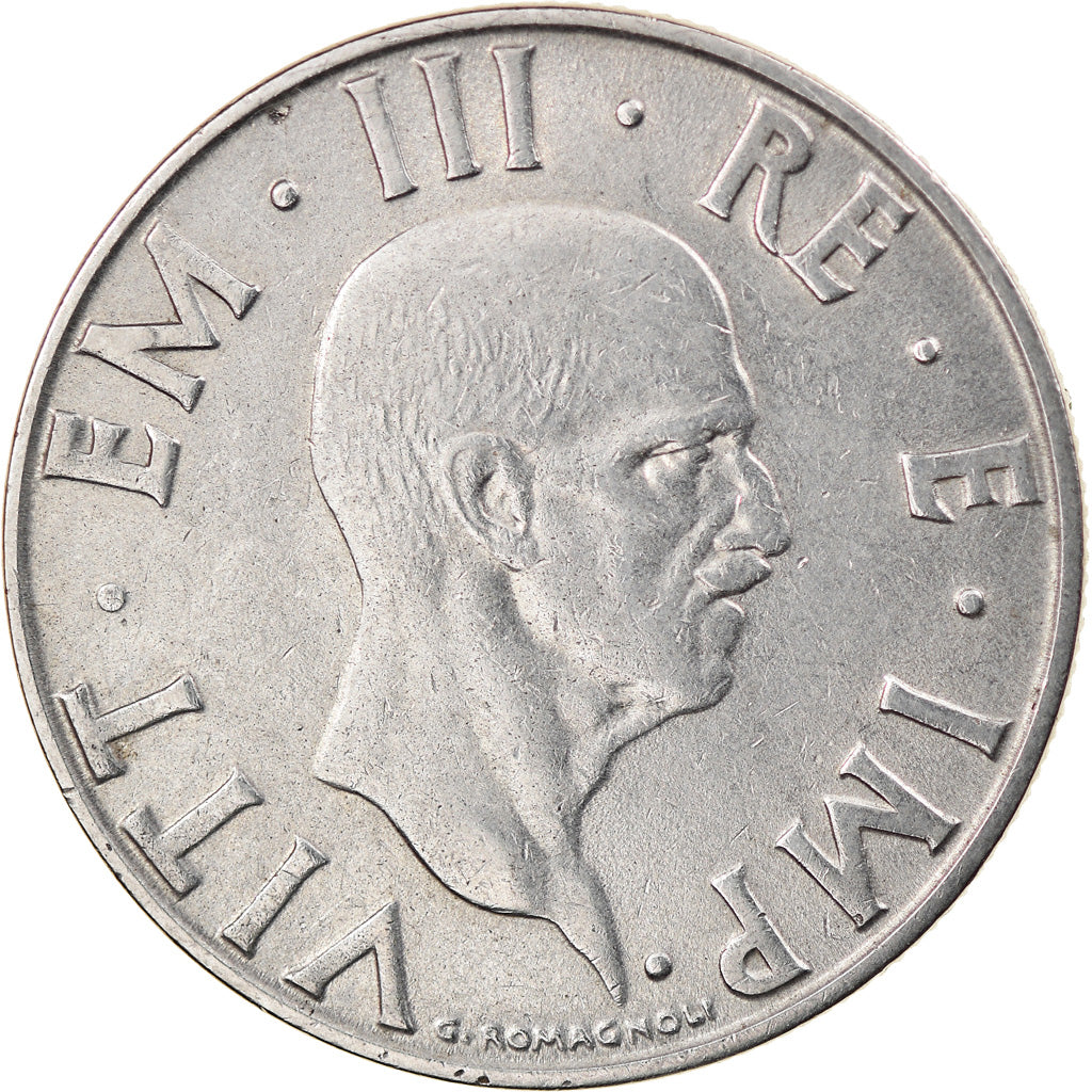 Monnaie, Italie, Vittorio Emanuele III, 2 Lire, 1939, Rome, TTB, Stainless