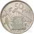 Coin, Spain, Caudillo and regent, 50 Pesetas, 1959, AU(55-58), Copper-nickel