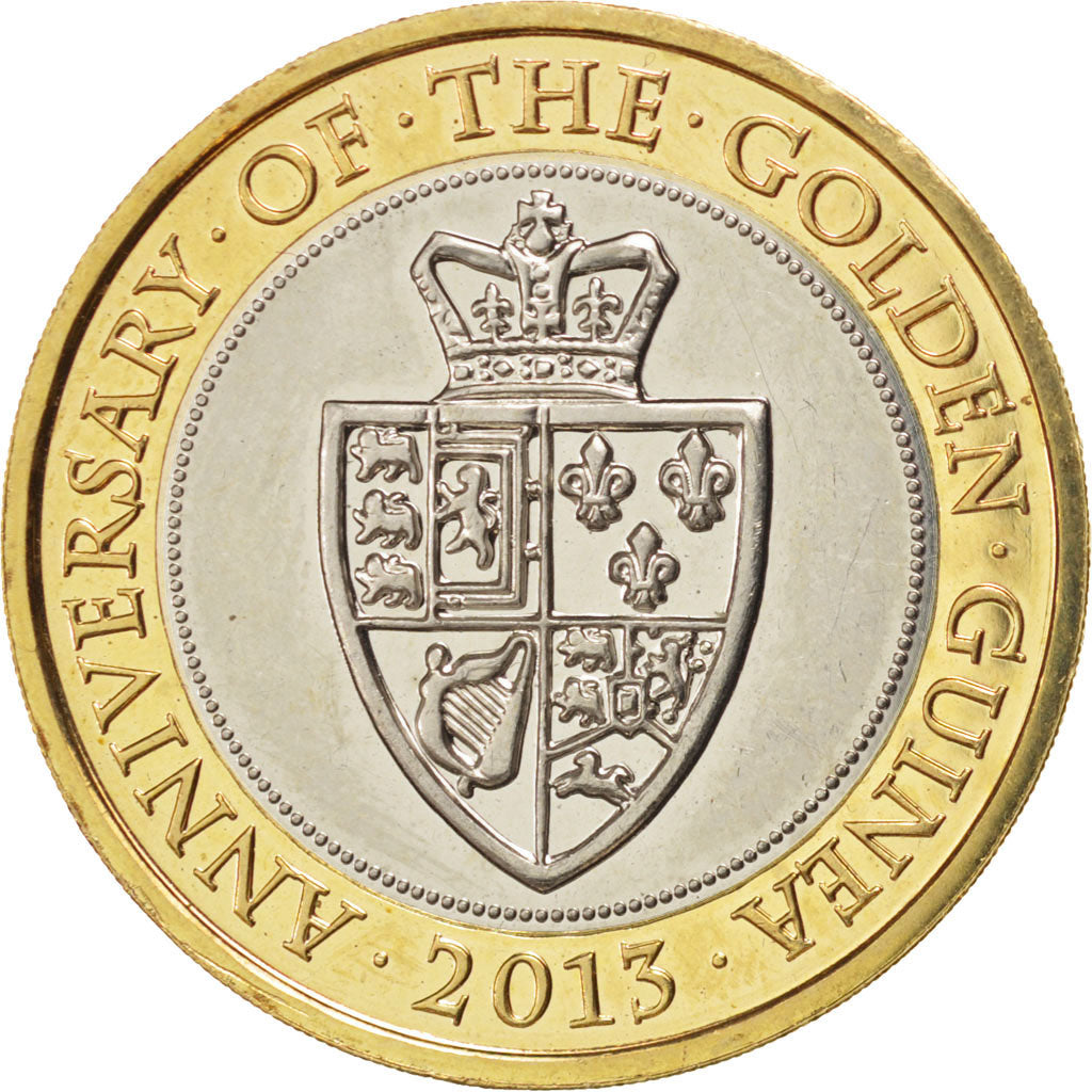 GREAT BRITAIN, 2 Pounds, 2013, KM #1241, MS(63), Bi-Metallic, 28.4, 11.92