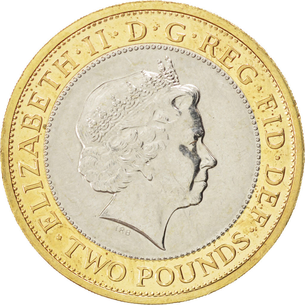GREAT BRITAIN, 2 Pounds, 2013, KM #1241, MS(63), Bi-Metallic, 28.4, 11.92