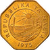 Moeda, Malta, 25 Cents, 1975, British Royal Mint, AU(55-58), Latão, KM:29