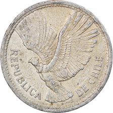 Moneta, Cile, 10 Pesos, 1958, Santiago, BB, Alluminio, KM:181