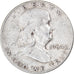 Coin, United States, Franklin Half Dollar, Half Dollar, 1954, U.S. Mint, Denver