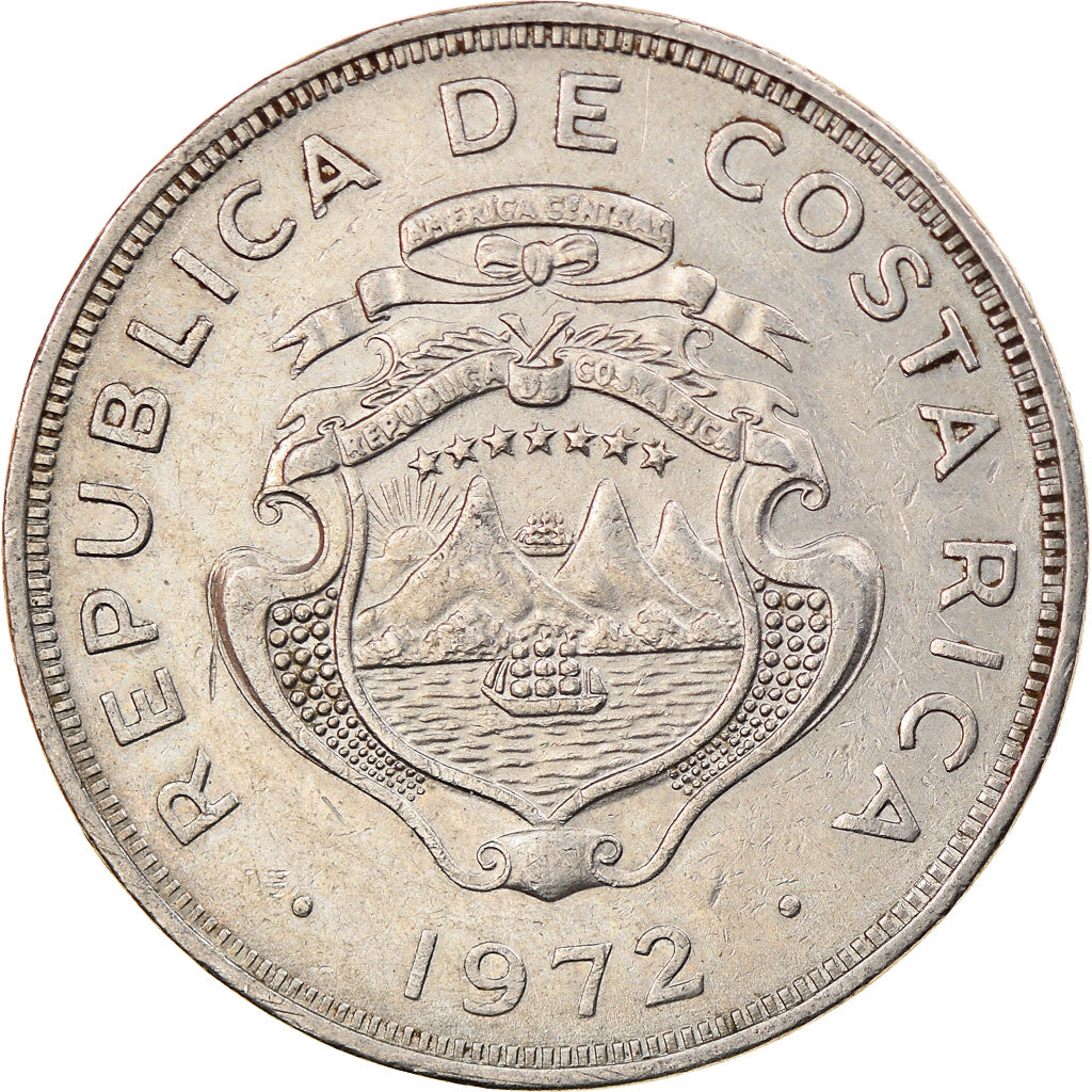 Monnaie, Costa Rica, 2 Colones, 1972, SUP, Copper-nickel, KM:187.2