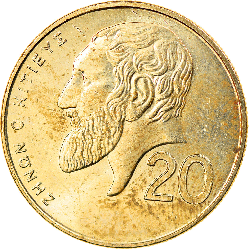 Munten, Cyprus, 20 Cents, 2004, ZF, Nickel-brass, KM:62.2