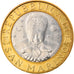 Coin, San Marino, 1000 Lire, 1998, Rome, EF(40-45), Bi-Metallic, KM:384