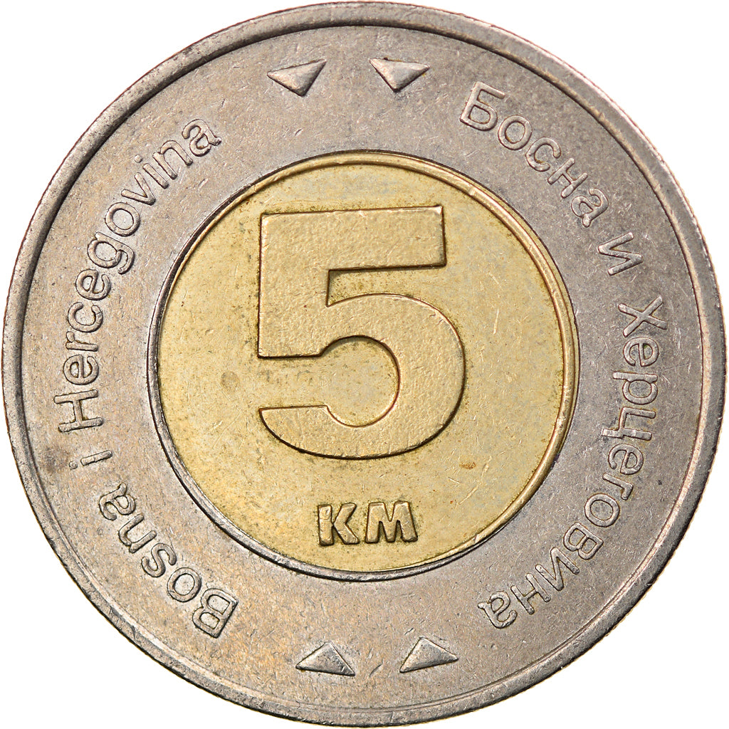 Moneta, Bosnia - Erzegovina, 5 Konvertible Marka, 2009, British Royal Mint, BB