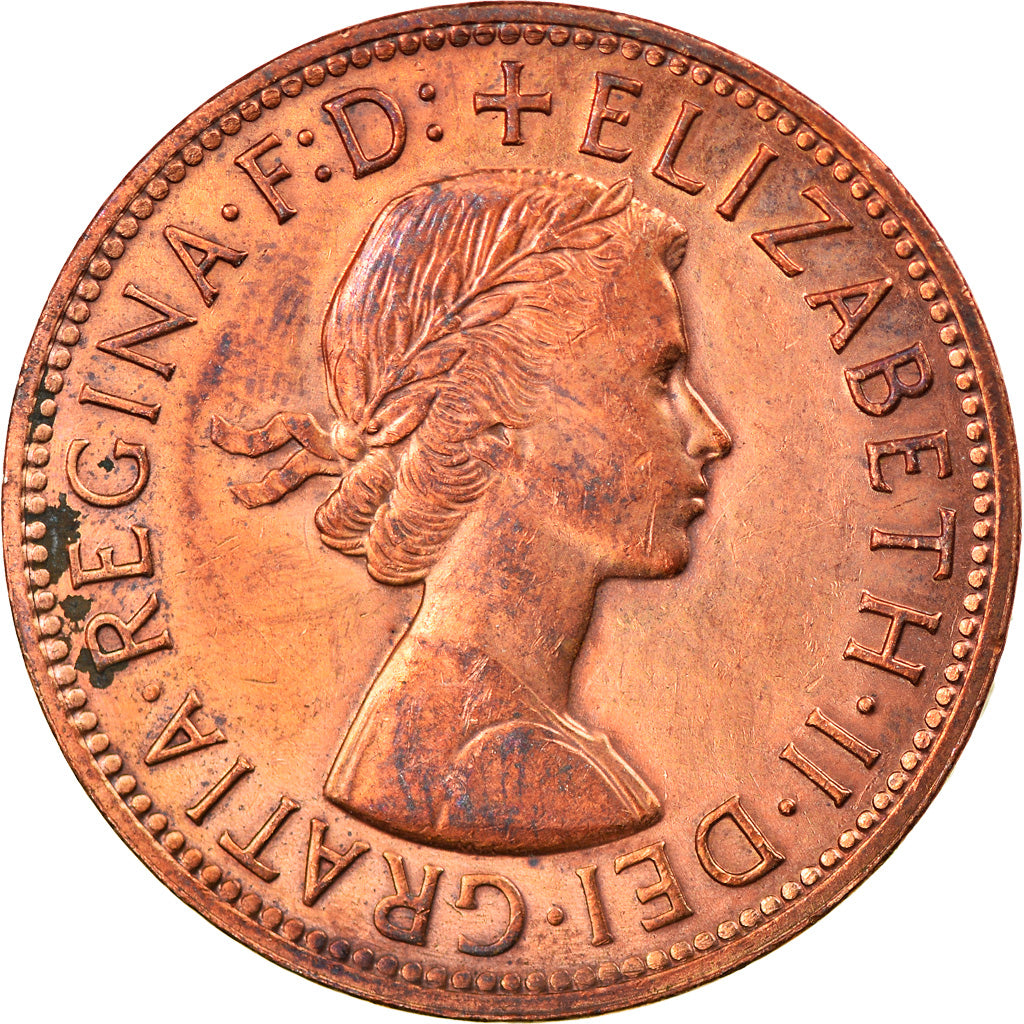 Monnaie, Australie, Elizabeth II, Penny, 1958, SUP, Bronze, KM:56