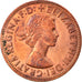 Coin, Australia, Elizabeth II, Penny, 1958, AU(55-58), Bronze, KM:56