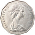 Moneda, Australia, Elizabeth II, 50 Cents, 1981, MBC, Cobre - níquel, KM:72