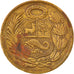 Monnaie, Pérou, Sol, 1963, Lima, TB+, Laiton, KM:222