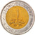 Moeda, Egito, Pound, 2008/AH1429, Cairo, EF(40-45), Bimetálico, KM:940a