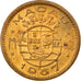 Moneta, Macau, 10 Avos, 1967, SPL-, Nichel-ottone, KM:2a