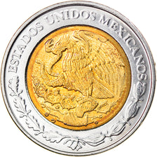 Monnaie, Mexique, Peso, 2001, Mexico City, SUP, Bi-Metallic, KM:603