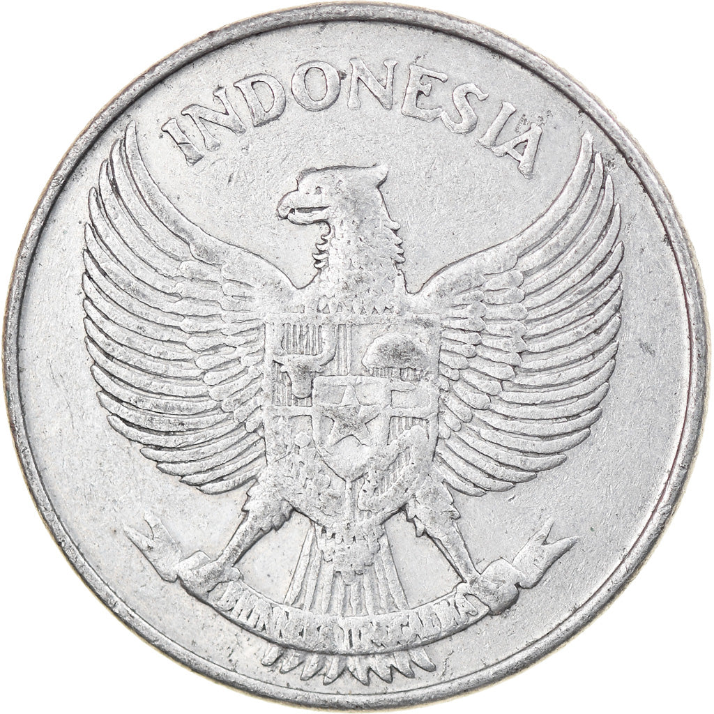 Monnaie, Indonésie, 25 Sen, 1955, TTB, Aluminium, KM:11