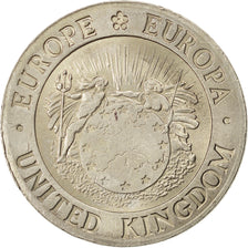 United Kingdom , 2 Ecu Europa, 1992, KM #15, MS(63), Cupro-nickel, 29.5, 8.80