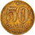 Coin, Brazil, 50 Centavos, 1951, VF(20-25), Aluminum-Bronze, KM:563