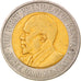 Moneta, Kenya, 20 Shillings, 2005, British Royal Mint, BB, Bi-metallico, KM:36