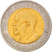 Coin, Kenya, 20 Shillings, 2005, British Royal Mint, EF(40-45), Bi-Metallic
