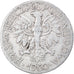 Coin, Poland, 5 Zlotych, 1960, Warsaw, VF(30-35), Aluminum, KM:47