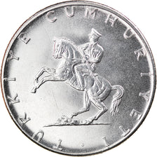 Coin, Turkey, 5 Lira, 1979, MS(63), Stainless Steel, KM:905