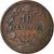 Coin, Italy, Vittorio Emanuele II, 10 Centesimi, 1863, Milan, F(12-15), Copper