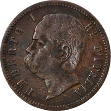 Moneta, Italia, Umberto I, 2 Centesimi, 1900, Rome, BB, Rame, KM:30