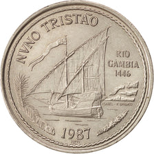 Coin, Portugal, 100 Escudos, 1987, MS(63), Copper-nickel, KM:640