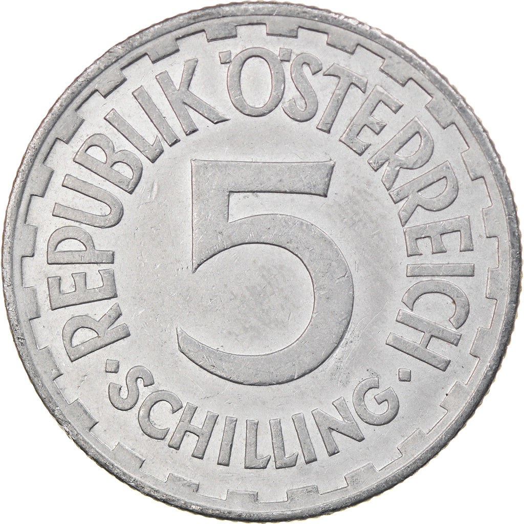 Moneta, Austria, 5 Schilling, 1952, SPL-, Alluminio, KM:2879