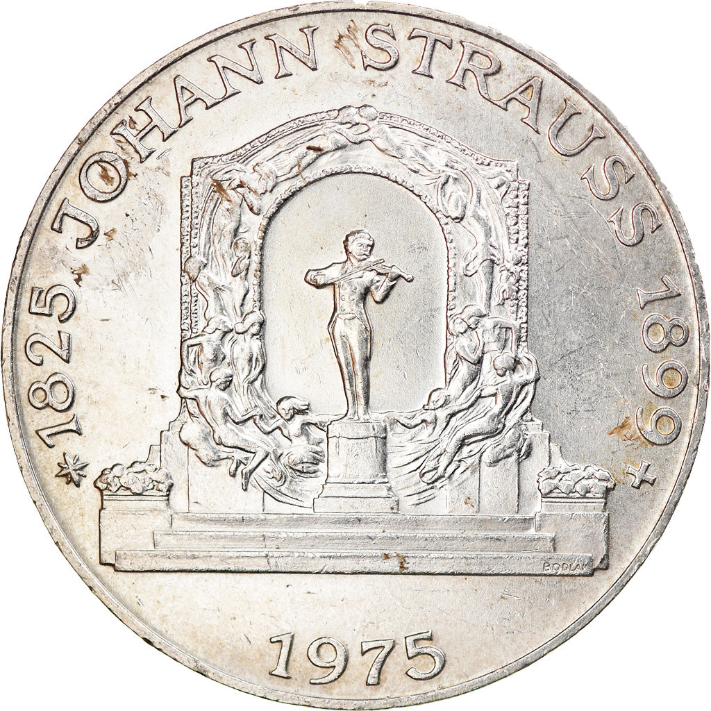 Moneta, Austria, 100 Schilling, 1975, SPL-, Argento, KM:2923